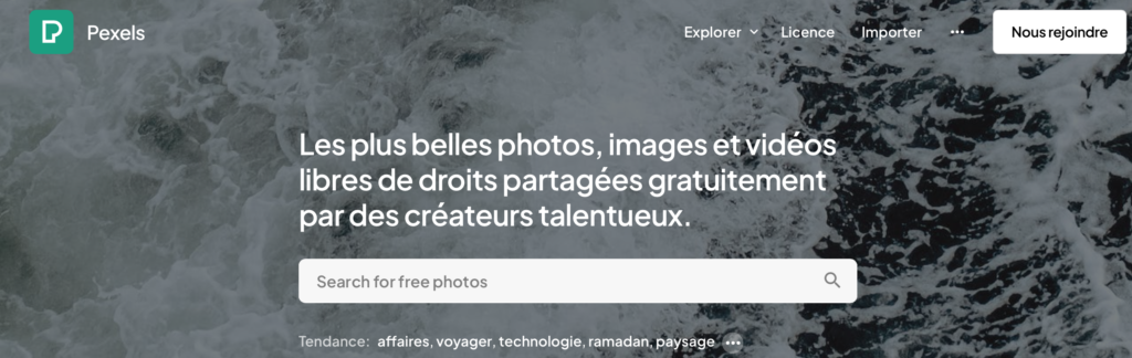 Images libres de droits : Pexels